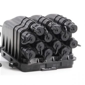 CasaLink Block Terminal Pre-Cabled 12 Port SC/APC Black (L)100Mtr